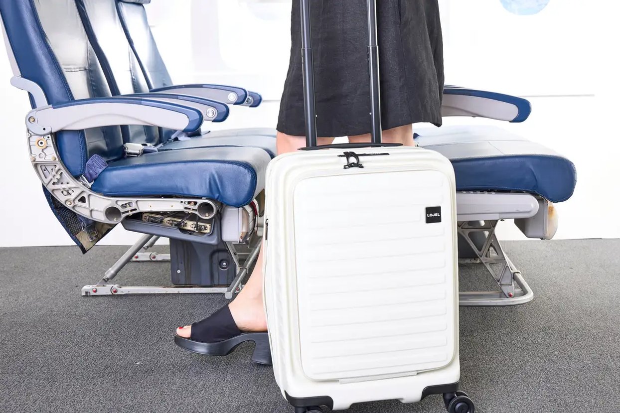 Elegance Carry-On interior compartments packed